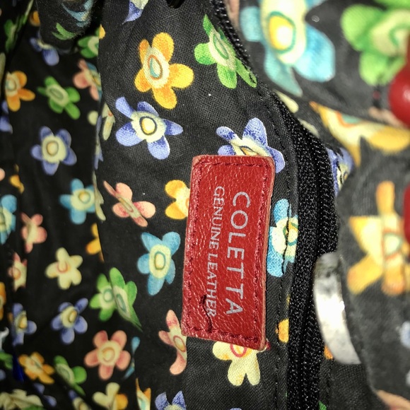 Vintage, Coletta leather Purse with change purse - Picture 3 of 4